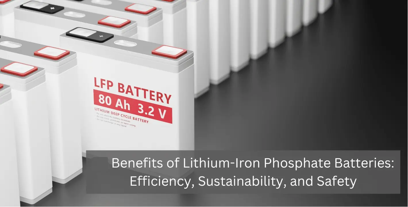 Benefits of Lithium-Iron Phosphate Batteries: Efficiency, Sustainability, and Safety