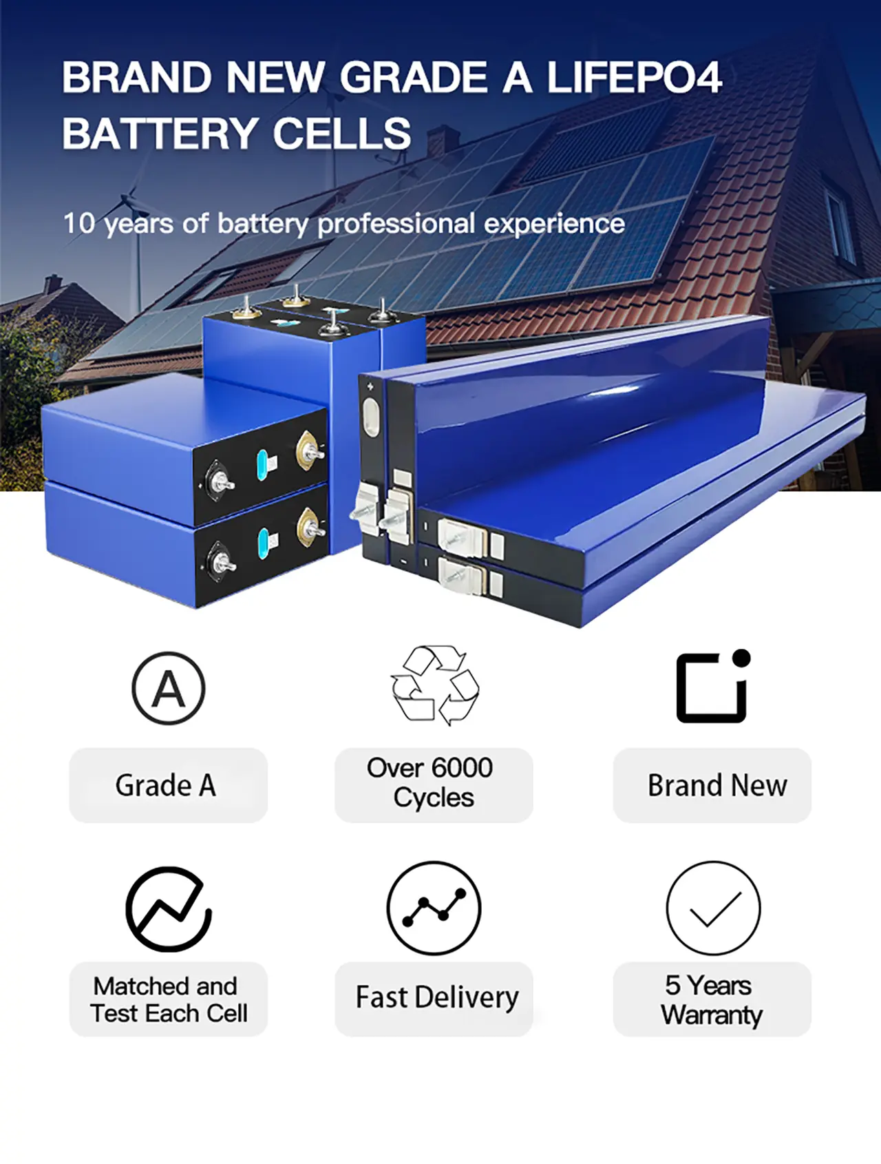 FOYASOLAR LiFePO4 3et5